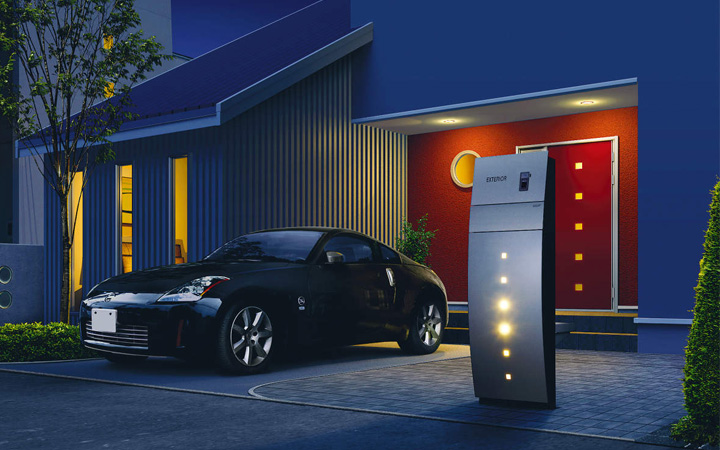 【機能門柱】三協立山アルミ「sty.M ステイム Ａタイプ」