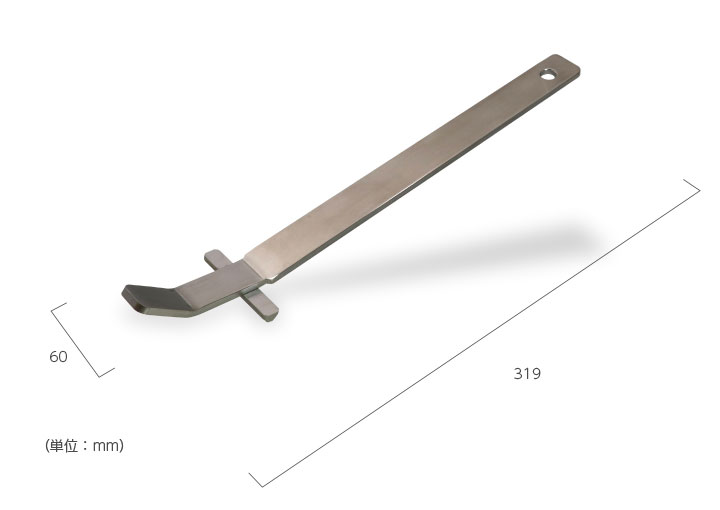 グリル着脱ハンドル「ボレッティ（BORETTI）専用 グリルリフトアップツール」