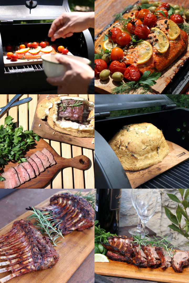 BBQグリル4点セット&炭・着火剤付「ボレッティ（BORETTI） テルツォ チャコールBBQグリル スターターセット」