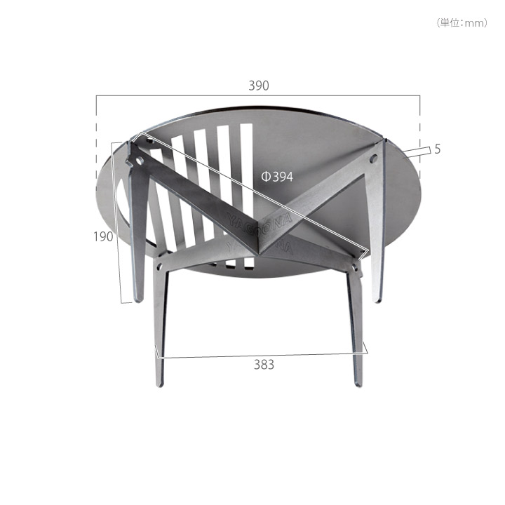 「ヤグーナ(YAGOONA) アルファグリル 収納バック付き」