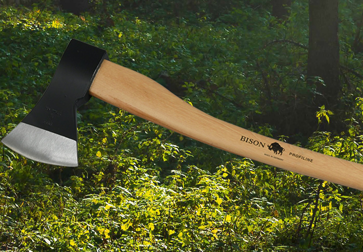 伐採斧 「BISON（バイソン） AXE PROFILINEシリーズ フォレストアックス」