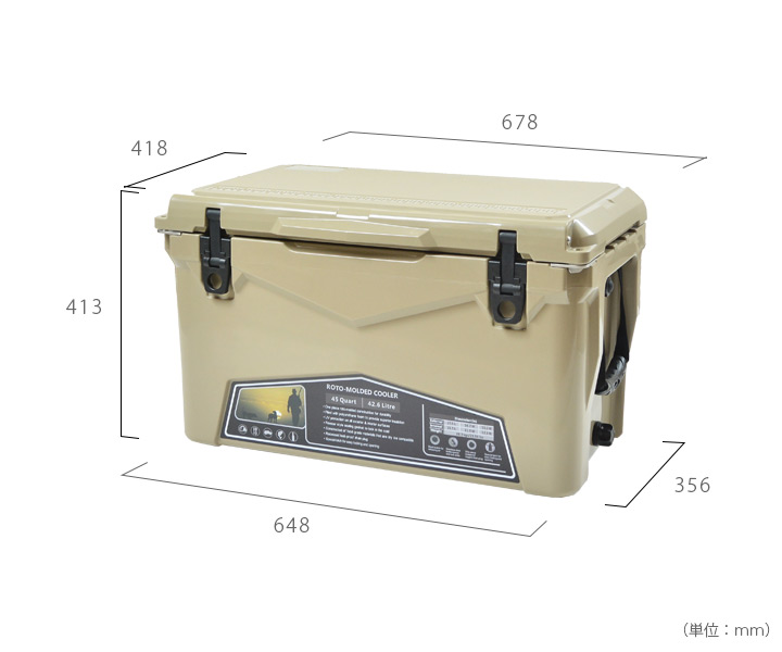 「ICE AGE coolers クーラーボックス 20QT（18.9L）」