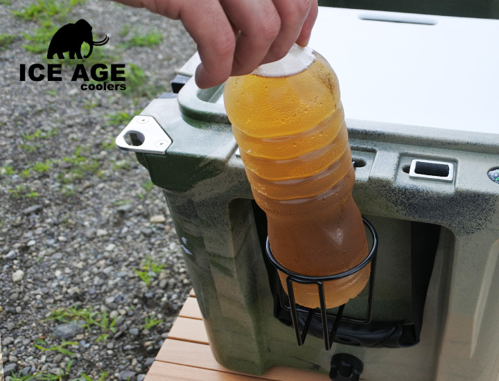「ICE AGE coolers クーラーボックス用 ドリンクホルダー」