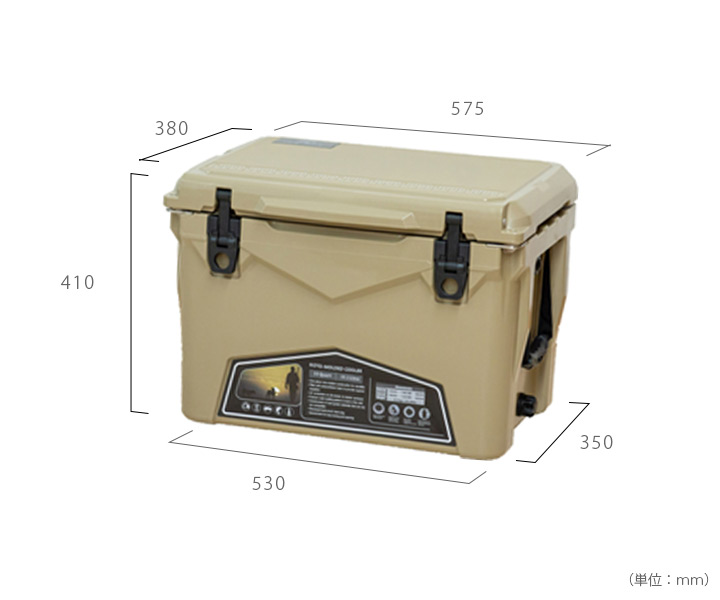 「ICE AGE coolers クーラーボックス 35QT（33.1L）」