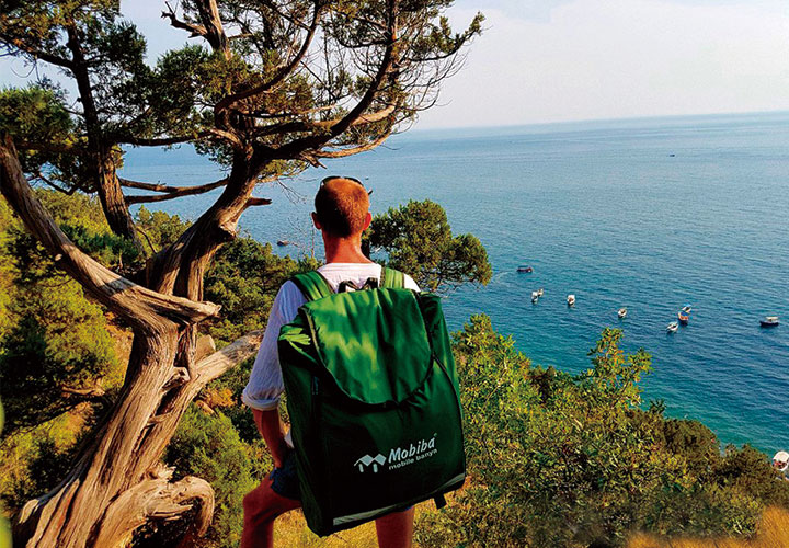 「モビバ　バックパックサウナ」