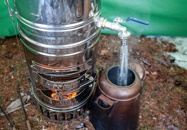 「モビバ　バックパックサウナ」