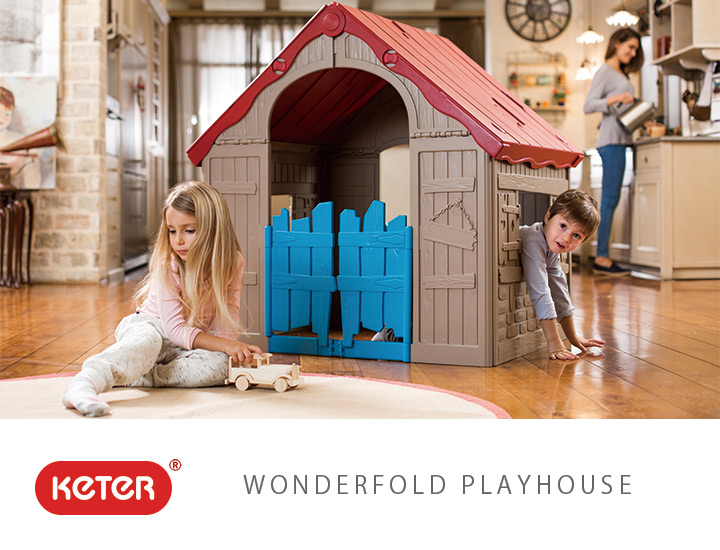 「ケター ワンダーフォールド プレイハウス（WONDERFOLD PLAYHOUSE）」