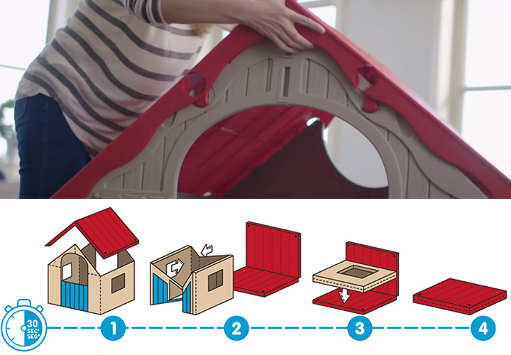 「ケター ワンダーフォールド プレイハウス（WONDERFOLD PLAYHOUSE）」