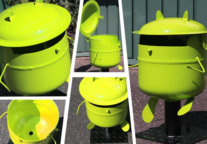 据え置き型郵便ポスト 「チビポス！（CHIBIPOS）」