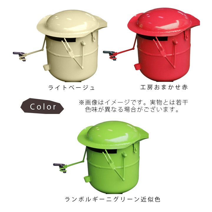 ピストル持ちの据え置き型ポスト 「BOMPOS：ボンポス ＃2ガンマンタイプ」