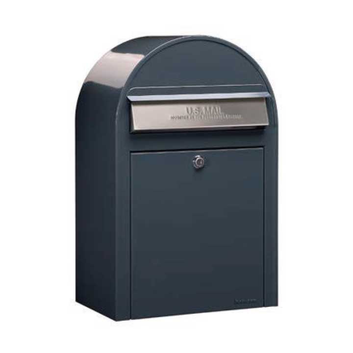 郵便ポスト 壁掛け「ボビUSA（bobi USA）前入れ前出し ※シリンダー錠」 スタンド別売り