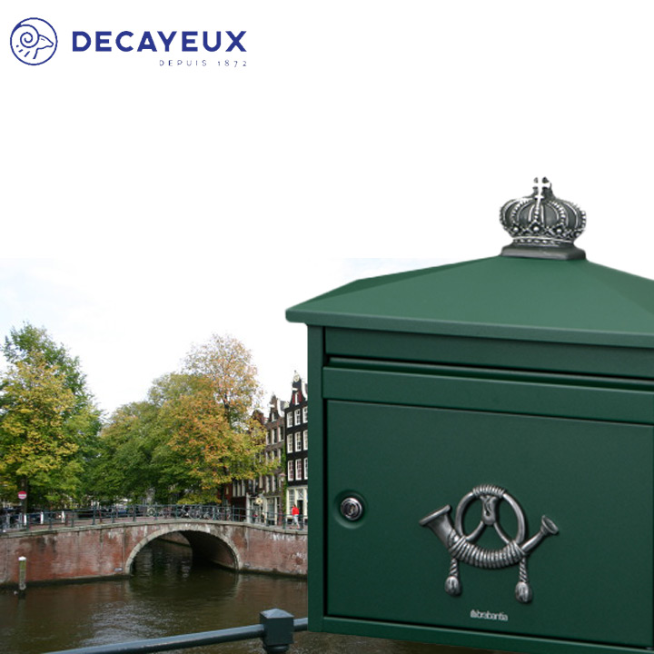 前入れ前出し鍵付き「ドゥカユ DECAYEUX社製郵便ポスト D210」