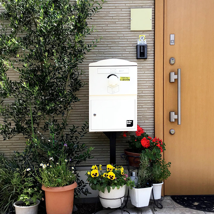 複数受取り対応「宅配ボックス Brizebox ブライズボックス スタンダード」【スタンドポール別売り】
