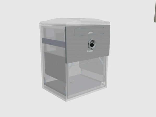 複数受取り対応「宅配ボックス Brizebox ブライズボックス スタンダード」【スタンドポール別売り】