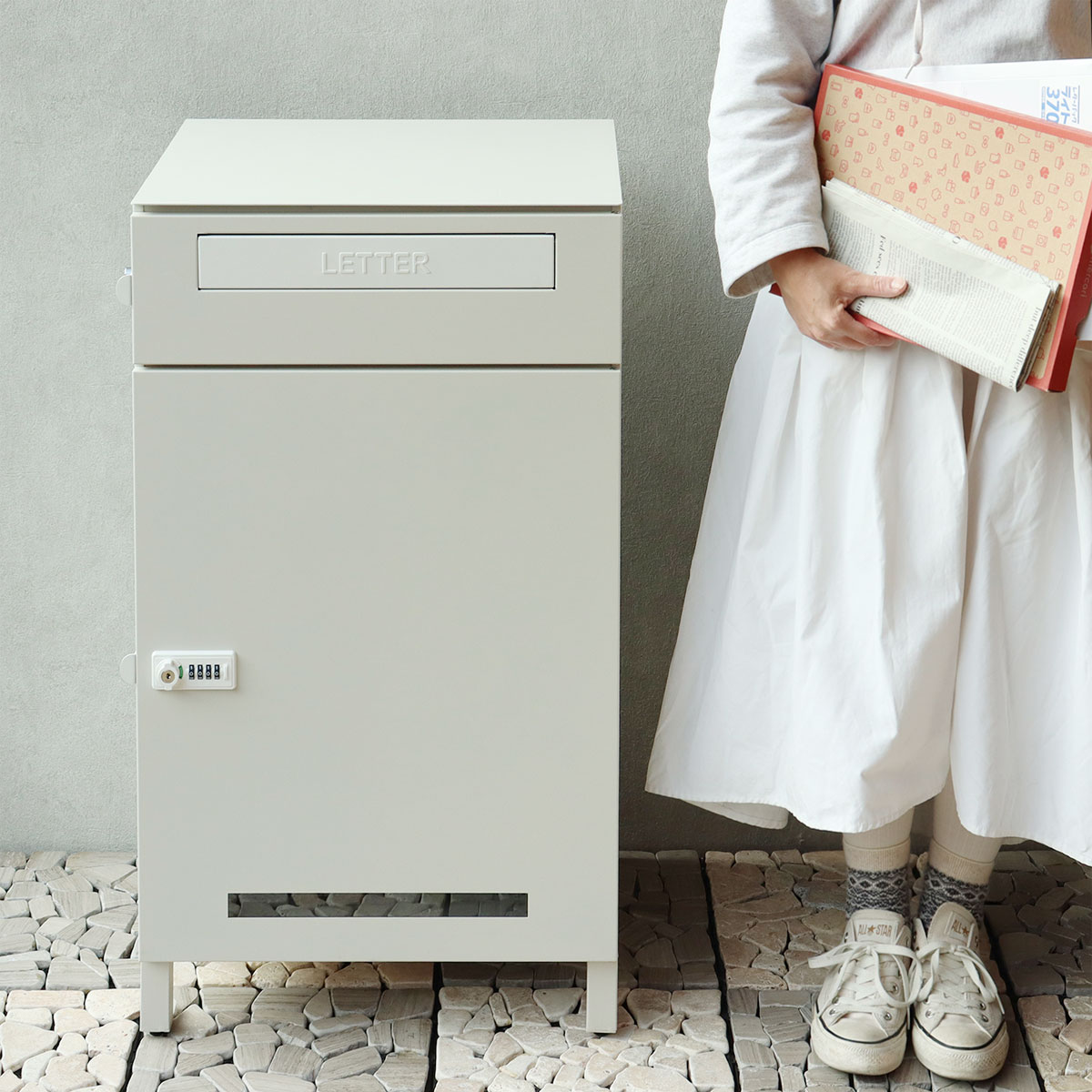 「郵便ポスト付き 宅配ボックス Steella（スティーラ）」