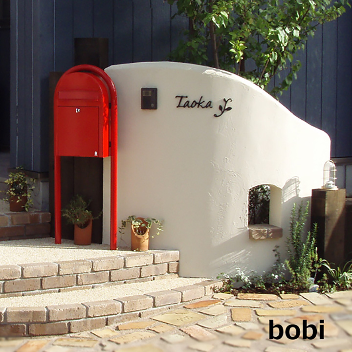 ポスト,ボビダイヤル錠,鍵無し,,取っ手,郵便受け,郵便ポスト,bobi