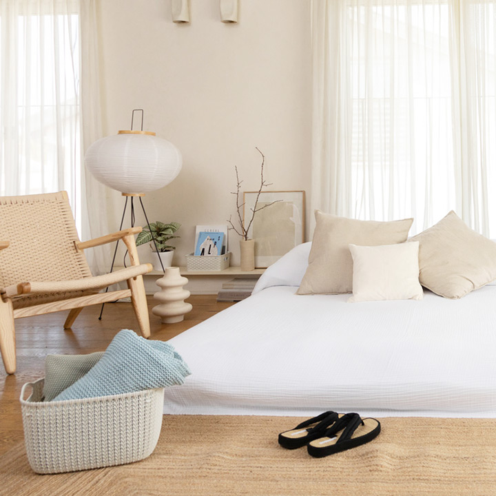 カーバー ニットスクエアバスケット 19L