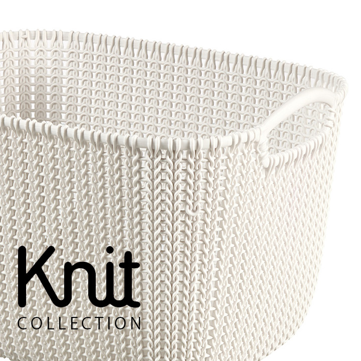 カーバー ニットスクエアバスケット 19L