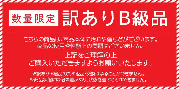 訳ありB級品