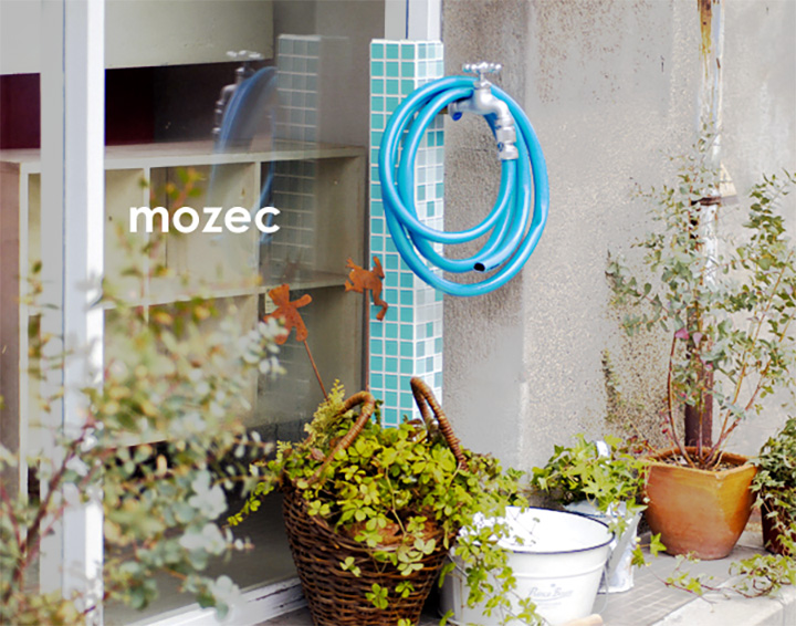 モザイクタイル製　立水栓「モゼック」