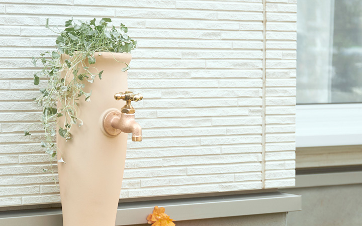 横水栓 十字ハンドル ゴールド」 | 《公式》JUICYGARDEN [ジューシー