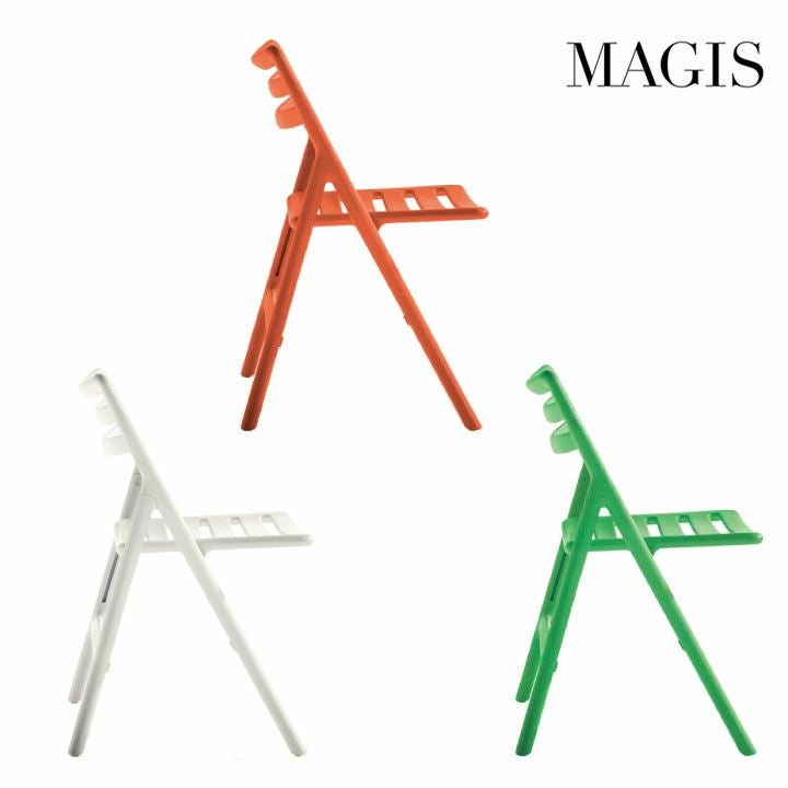 屋外使用可「Magis（マジス） Folding Air-Chair（フォールディング