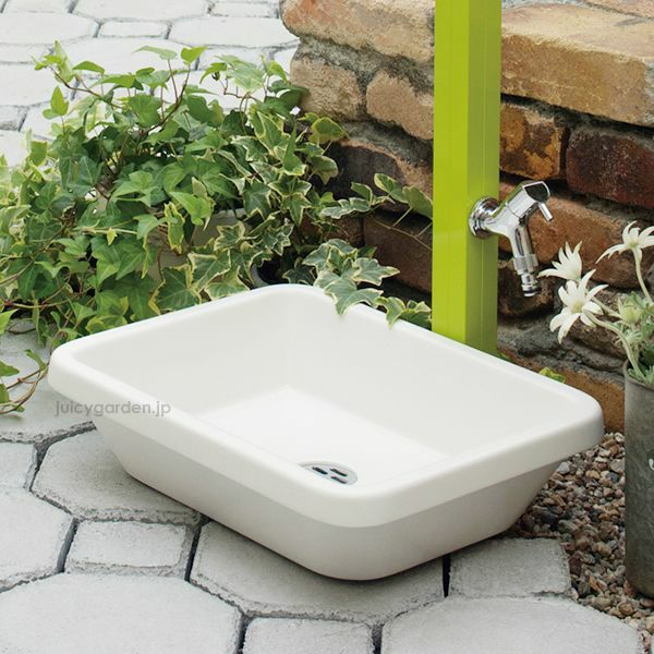 お庭のガーデンパン 「スクエアパン」 水鉢 水受け | 《公式