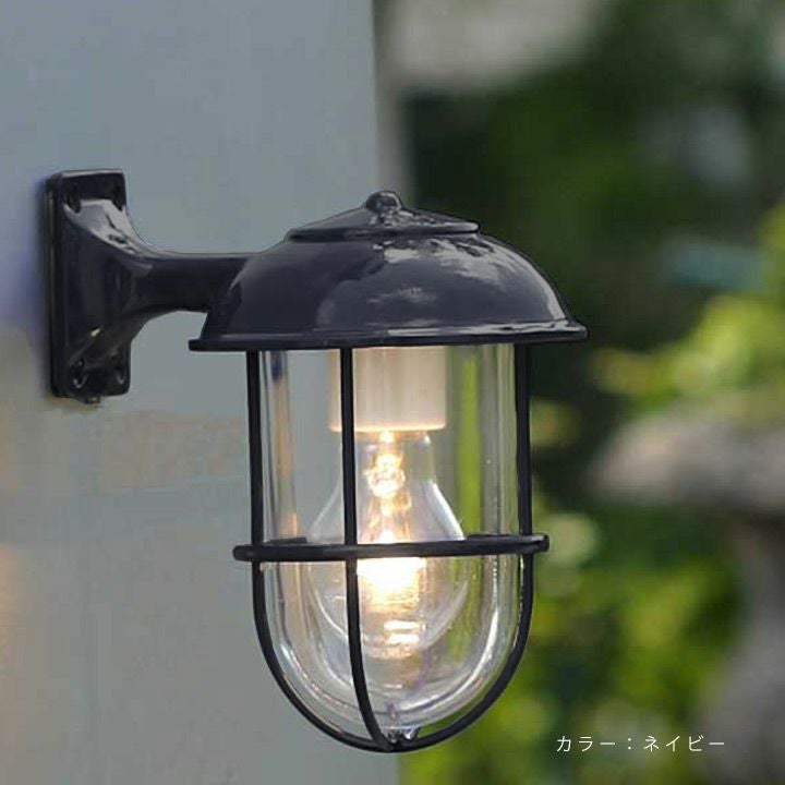 マリンランプ 「真鍮ガーデンライト BR5000 クリアガラス LED