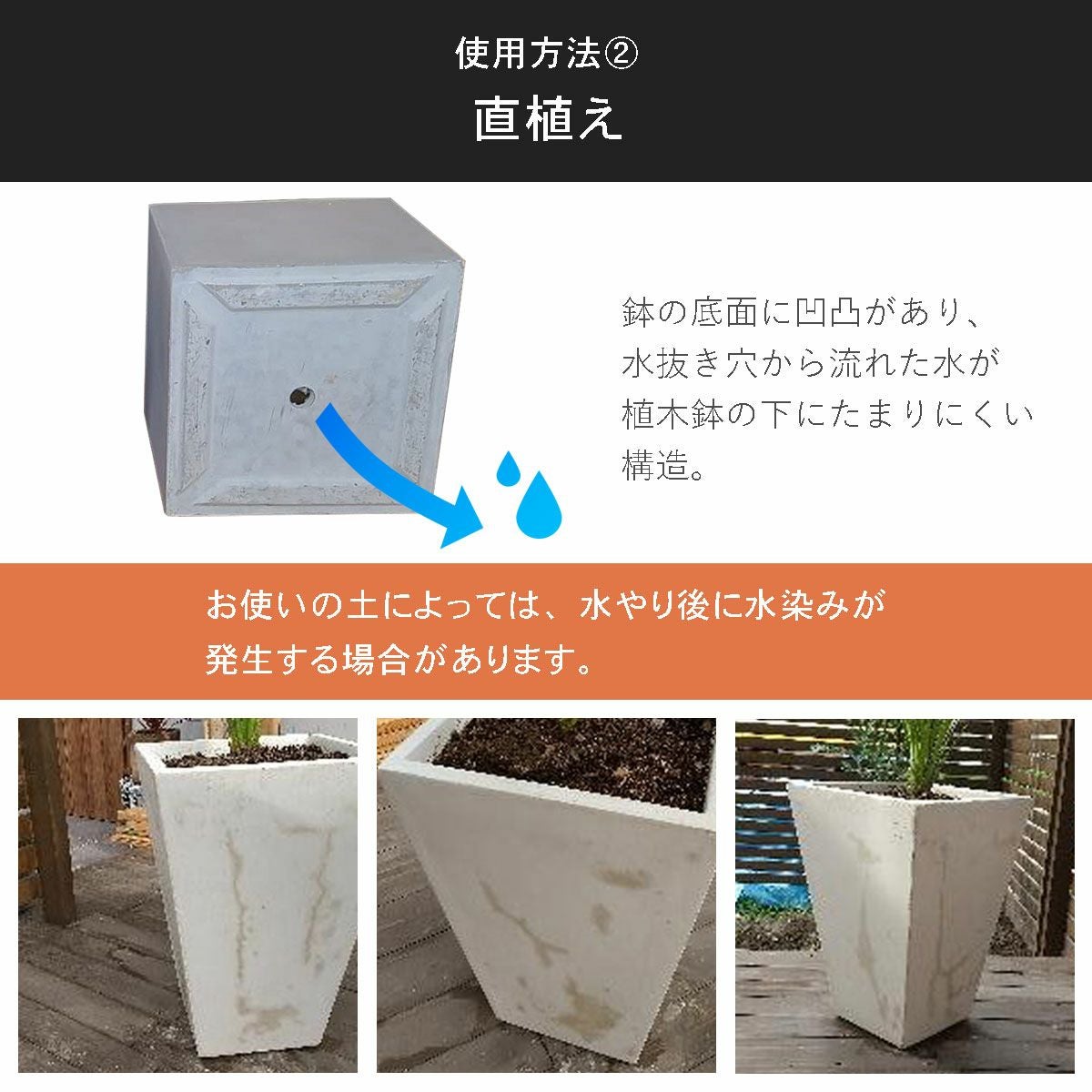 大型 20号鉢対応 鉢カバー 「 クレイポット（CLAYPOT） トールラウンド