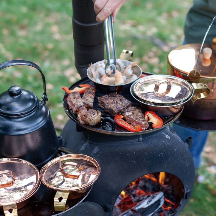 持ち運び可能クックピット「Ozpig FIRESIDE Edition オージーピッグ