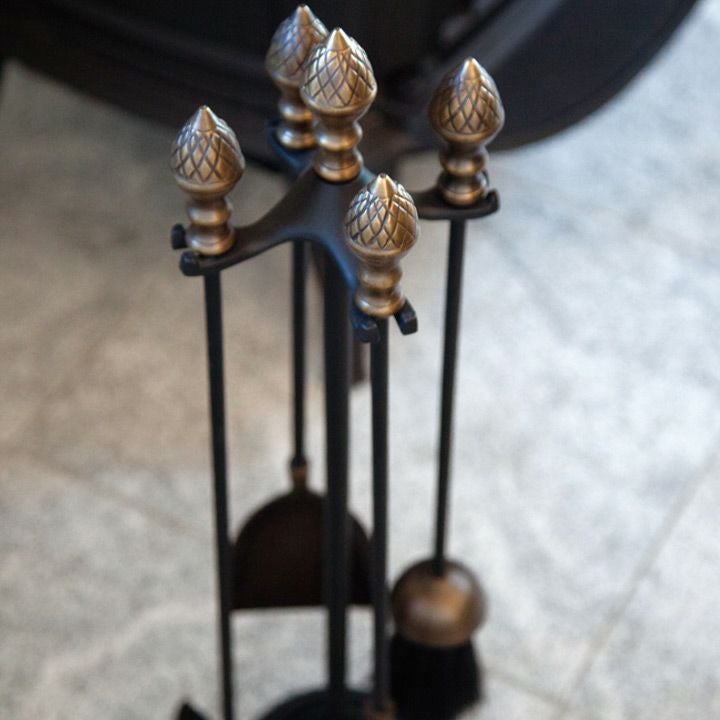 暖炉・薪ストーブ用ツール「ファイヤーサイド オールアイアン ツール