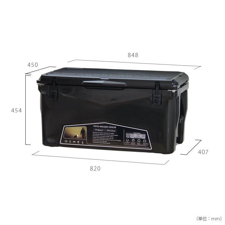 大容量アイスランド クーラー[75QT] ICE AGE coolers クーラーボックス 75QT（70.9L）」 | 《公式