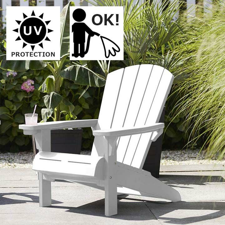 樹脂製ガーデンチェア 「ケター （KETER） アルパイン アディロン