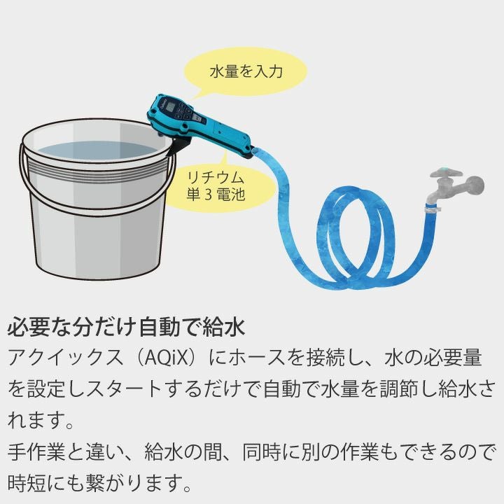コロミックス（Collomix）アクイックス（AQiX）水の定量測定器