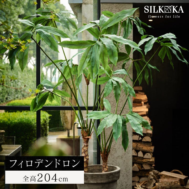 F人気フィロデンドロン 人工観葉植物 約70cm11リーフ付き/フェイクグリーン 000000011025-11.jpg?size=m&w=