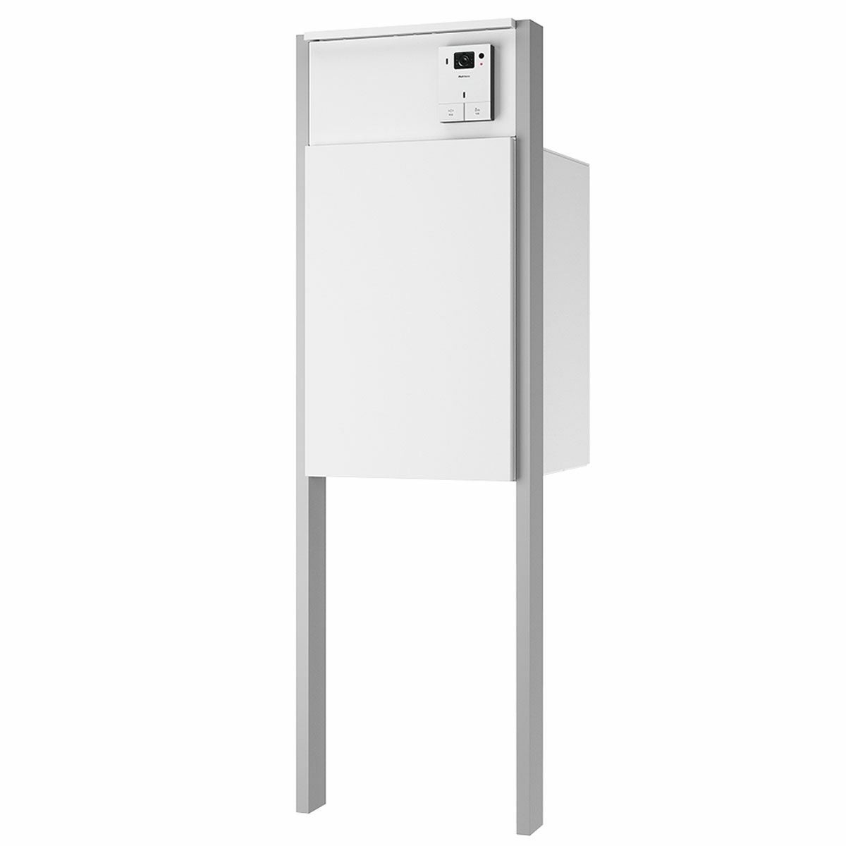 特注‼️円柱台 (発送不可) 機能門柱 + インターホンセット 「ナスタボックス +ポスト Lサイズ