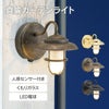 人感センサー付きのマリンライト。壁設置型のLED電球。シンプルでおしゃれなくもりガラスのライトです。