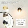 人感センサー付きのマリンライト。壁設置型のLED電球。シンプルでおしゃれなクリアガラスのライトです。