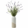 アーティフィシャルフラワー(造花)のラベンダ―とフラワーベース(花瓶)のセット商品