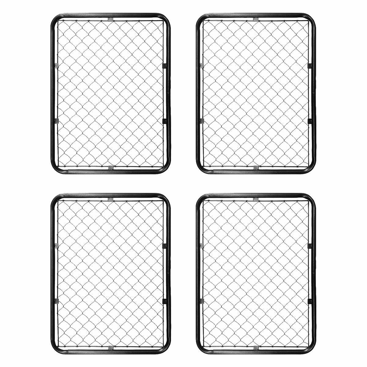 アメリカンフェンス 1200×900mm Mサイズ ハンマートーンブラック 4枚セット