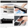 製品の特長。メール便、レターパック等を投入可能。盗難配慮機構「ナスタガード」で盗難ブロック。扉が急に閉まり手が挟まれるのを防ぐ独自のトルクヒンジ。郵便物を取り出しやすいスロープ。