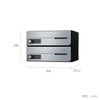 サイズはW360×H240×D316.2mmです。