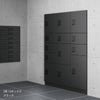 3列13ボックス（ブラック）の組合せイメージ