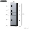 ユニットCのサイズ：幅500×高さ1780×奥行535mm