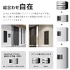 ナスタ ディオール （Nasta D-ALL）は物件規模にフィットした組合せが可能。縦にも横にも連結可能なので各階毎の世帯に応じてレイアウトできます。