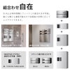 ナスタ ディオール （Nasta D-ALL）は物件規模にフィットした組合せが可能。縦にも横にも連結可能なので各階毎の世帯に応じてレイアウトできます。